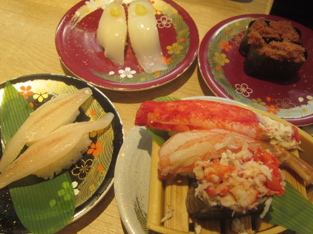 IMG 0051 1 - イバラガニとかホウボウのお寿司食べてきた / エスタの北海道四季彩亭