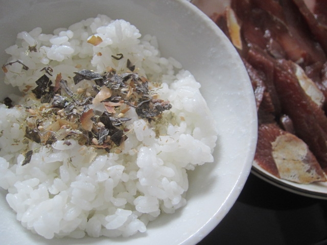 IMG 0090 - 道南伝統食品共同組合の昆布ふりかけで白米飯