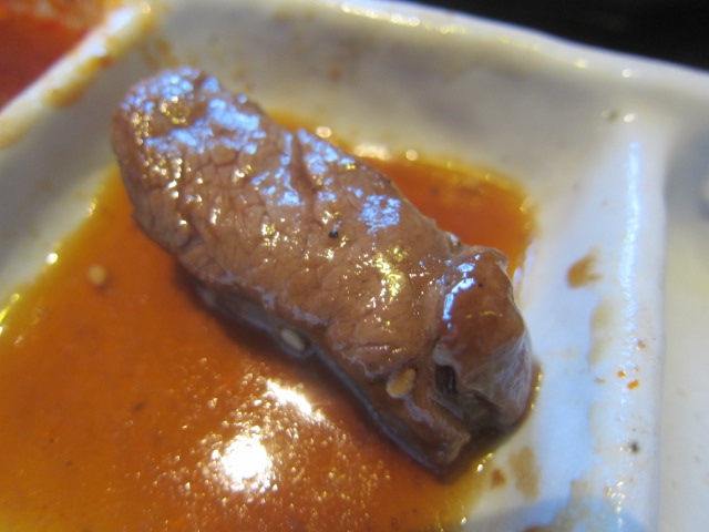 IMG 0023 - ジンギスカンな焼肉で羊のヒレ肉を食べてみた