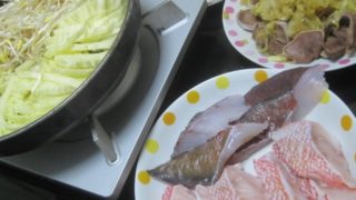 IMG 0018 320x180 - キンキとアブラコで魚介系の鍋INキャベツやってみました
