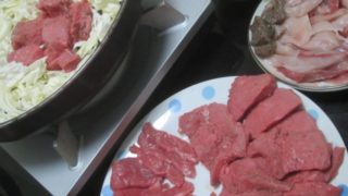 IMG 0005 320x180 - 北海道ラムとオージー牛モモ肉でのキャベツ焼肉