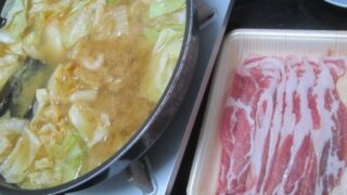 IMG 0301 320x180 - ネギ焼きジンギスカンと豚しゃぶキャベツ鍋
