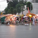 札幌イベント参加　～2012白石神社祭 / 超大雨～