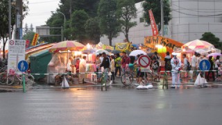 札幌イベント参加　～2012白石神社祭 / 超大雨～