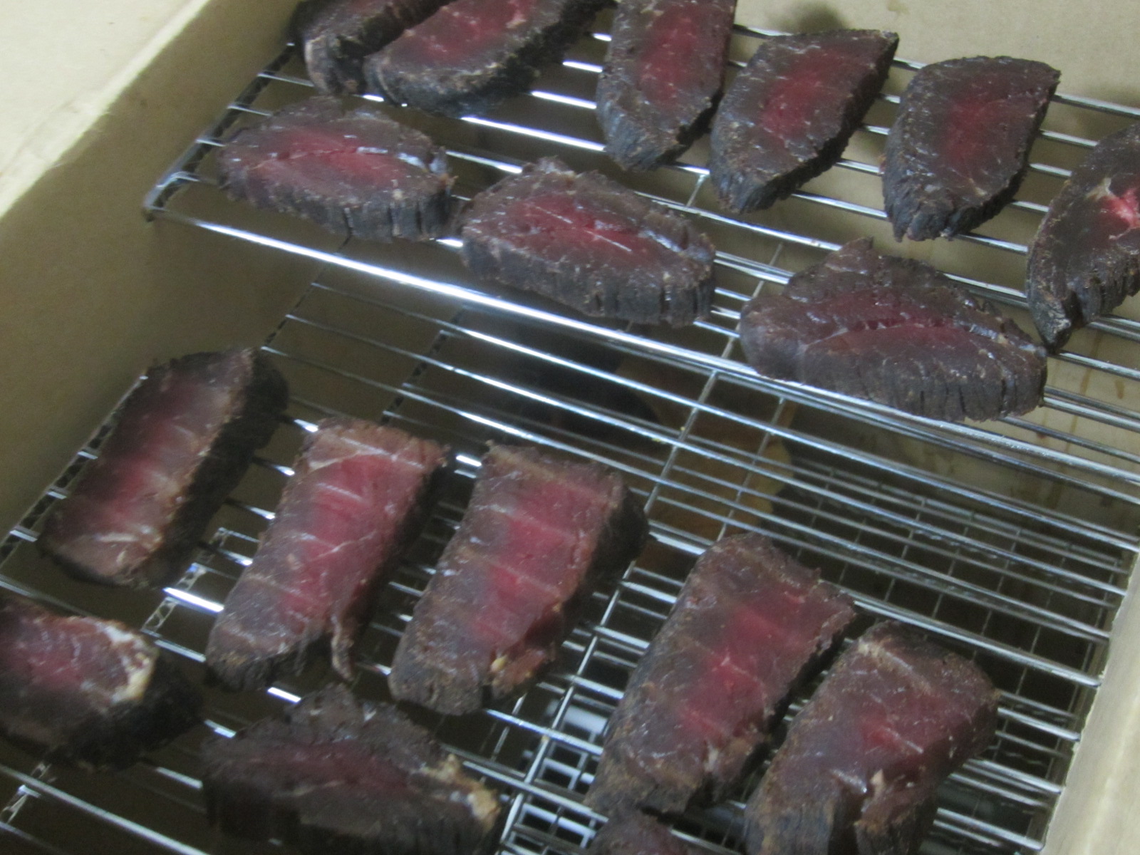 自給自足的生活の準備35 干し肉の作り方完成版 北海道の食事ブログ