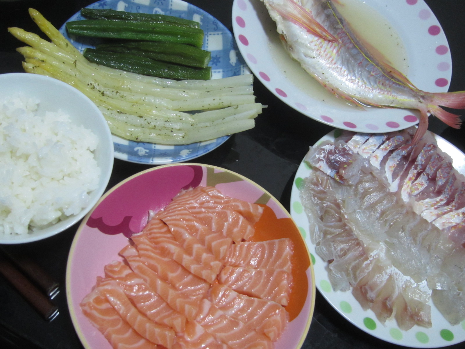 今晩のお魚さんはイトヨリダイ 北海道の食事ブログ