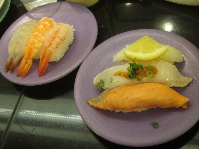 IMG 0052 640x480 - 小樽回転寿司「和楽」で晩御飯