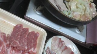 黄金そだちの美瑛豚(ロース肉)で今日は焼肉