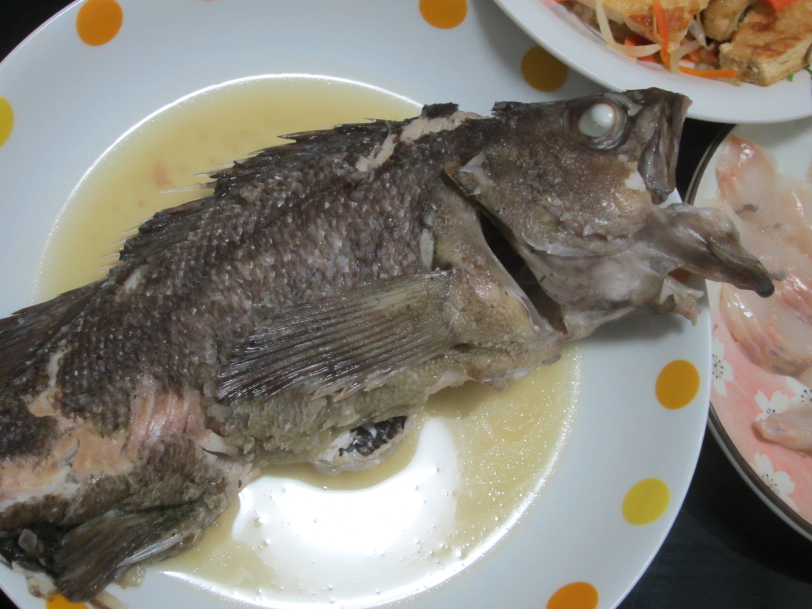 ホッケの刺身食べてみましたー 北海道の食事ブログ