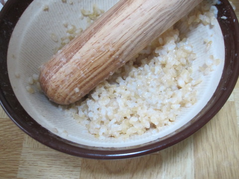 7b55a210 s - 糒の作り方後編 / 一度乾燥させた玄米を食してみました