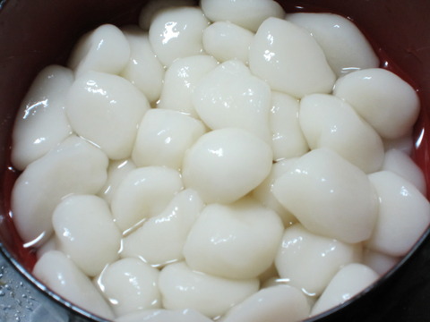 c9c76355 s - 北海道の春の生活24　～白玉食べたー、他だんご等～